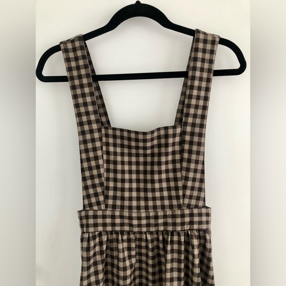 Urban Outfitters Cavalcade Midi Dress Gingham | Small - Picture 2 of 7